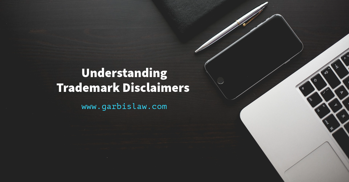 trademark disclaimers